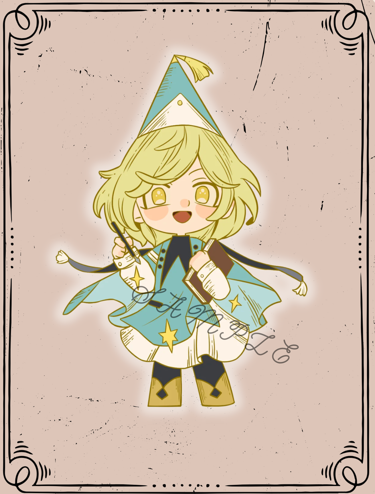 Pre-order｜WHA Chibi Enamel Pin