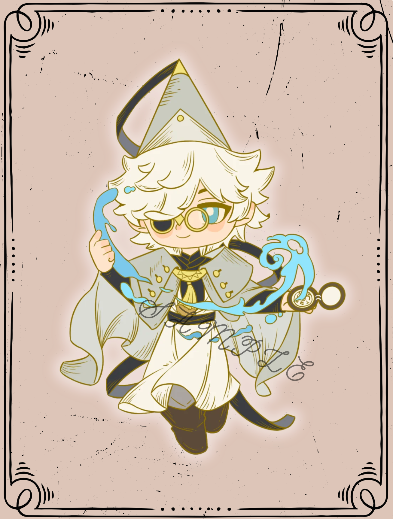 Pre-order｜WHA Chibi Enamel Pin