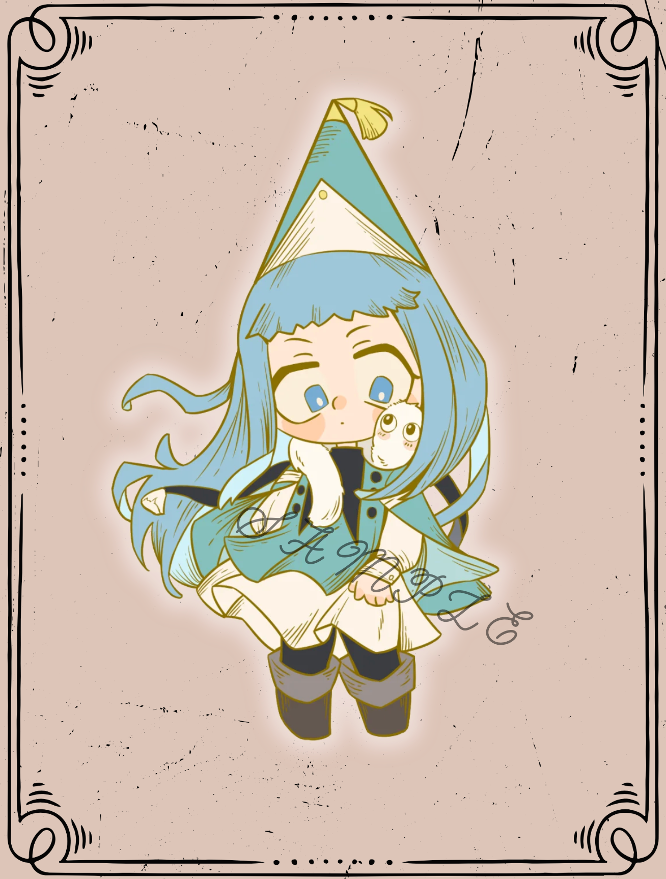 Pre-order｜WHA Chibi Enamel Pin