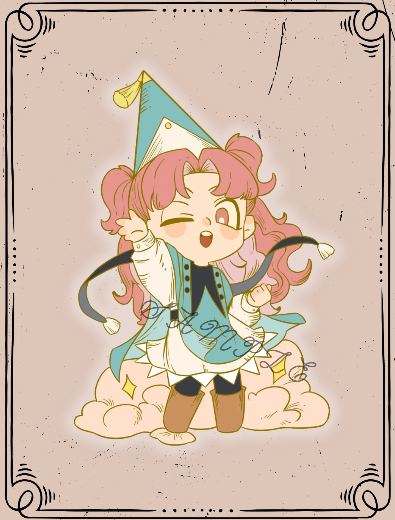 Pre-order｜WHA Chibi Enamel Pin