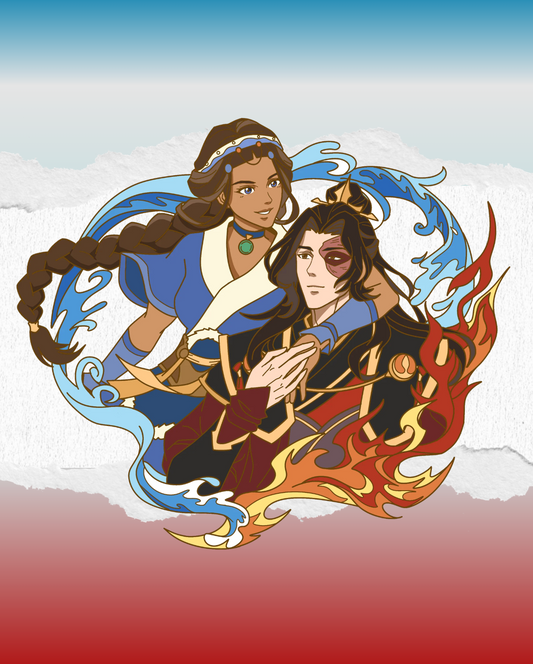 Pre-order | Zutara Enamel Pin