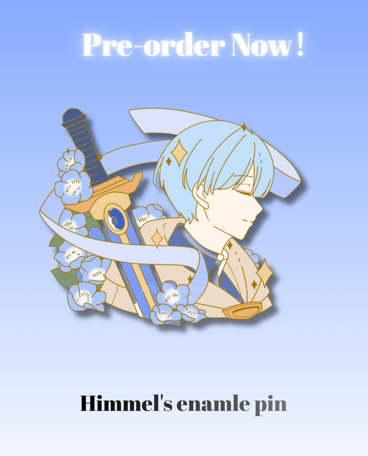 Pre-Order Enamel Pin -Frieren & Himmel Couple Pin – Sousou no Frieren Anime Collectible