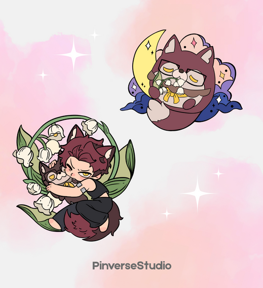 Preorder | LADS Valko chibi enamel pin