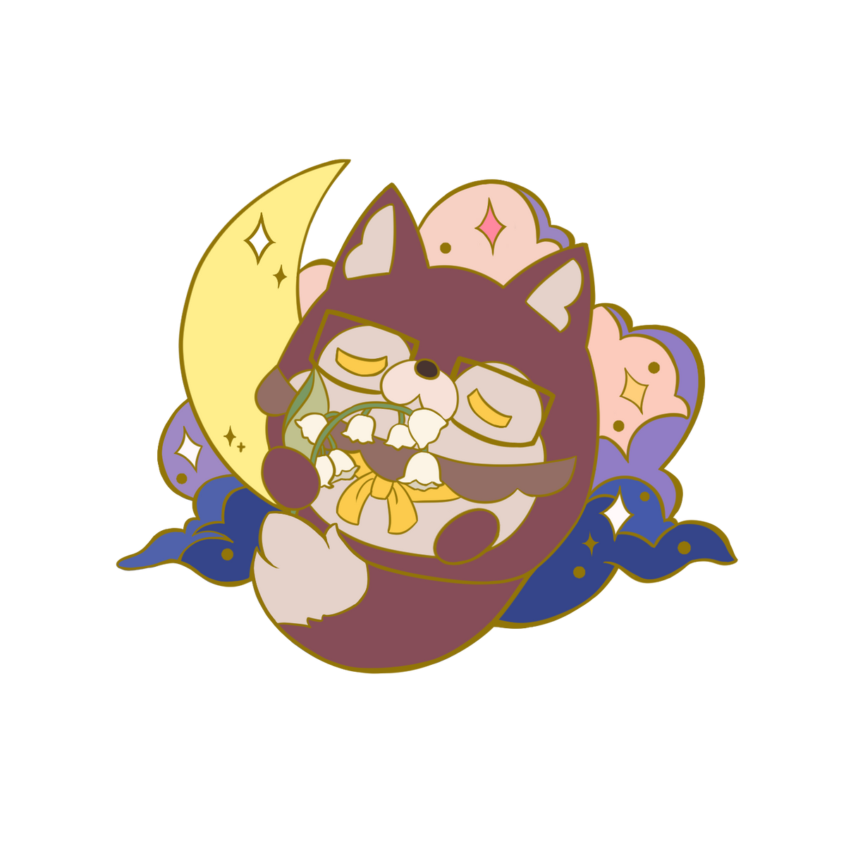 Preorder | LADS Valko chibi enamel pin