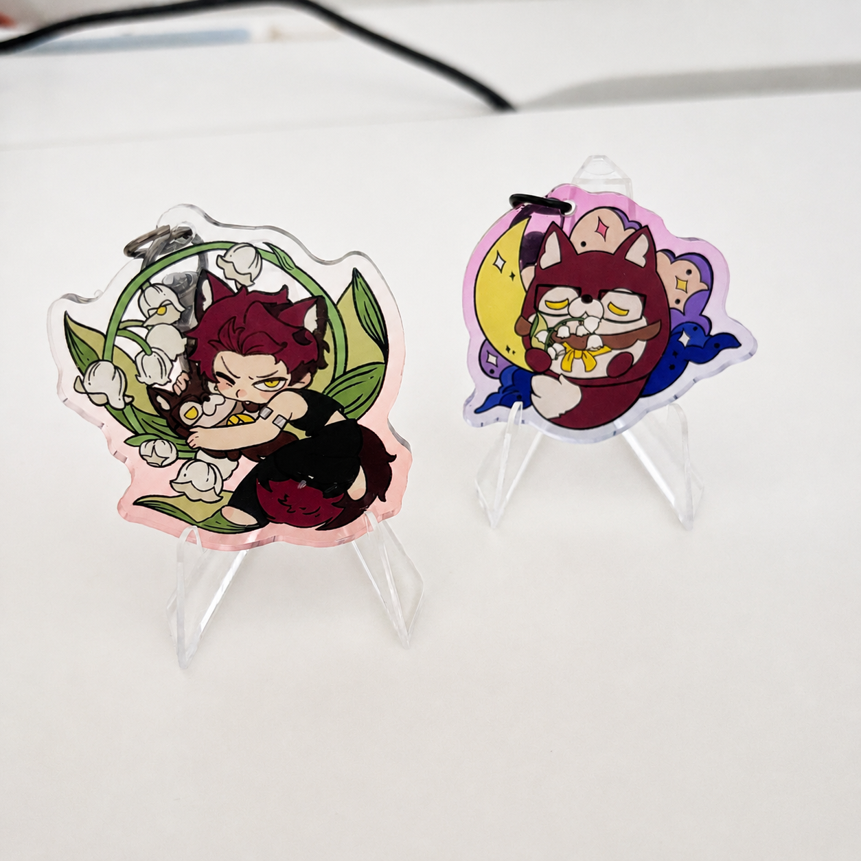 Valko Acrylic Keychains