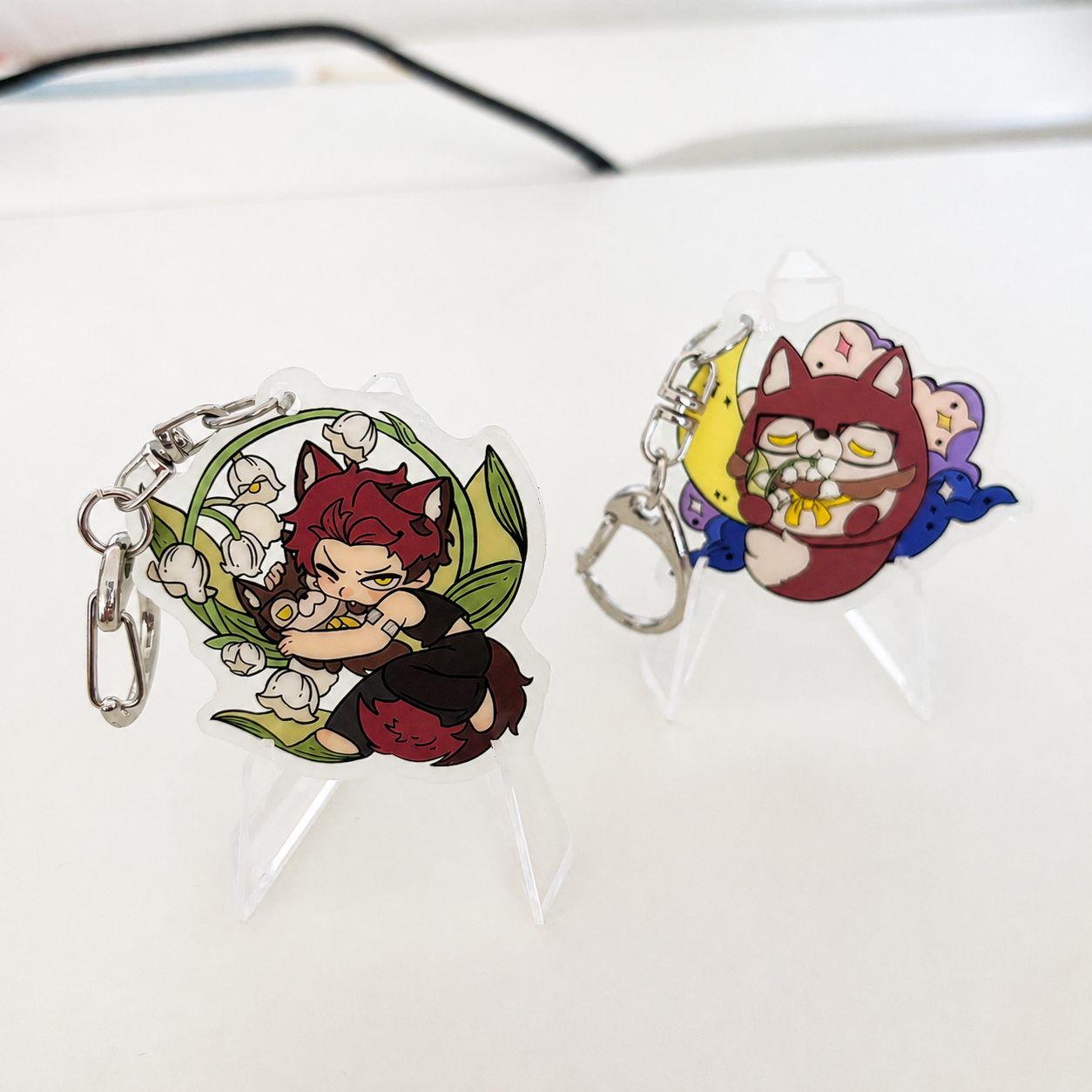 Valko Acrylic Keychains