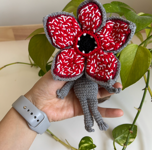 Handmade Crochet Monster Plush | Unique Handmade Yarn Doll